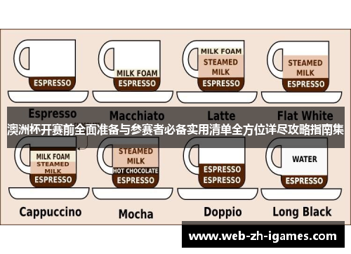 澳洲杯开赛前全面准备与参赛者必备实用清单全方位详尽攻略指南集